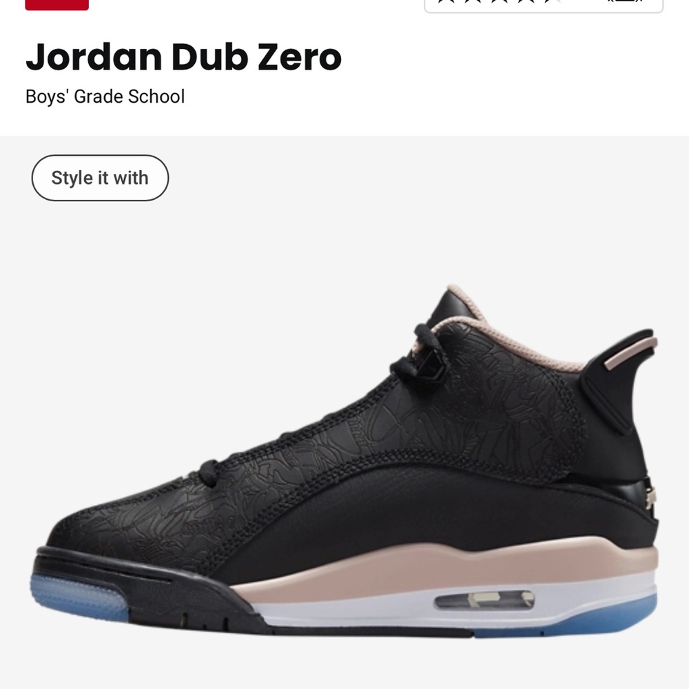 BUY 1 get 1 50% off  DUB ZERO Black and Cream Sneakers